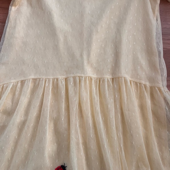 Zara Charming Cream Dress with Floral Embroidery - Picture 5 of 6
